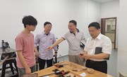 副校长陈玉华到工程训练中心调研