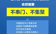 【疫情防控137】不要让无数人的努力功亏一篑！